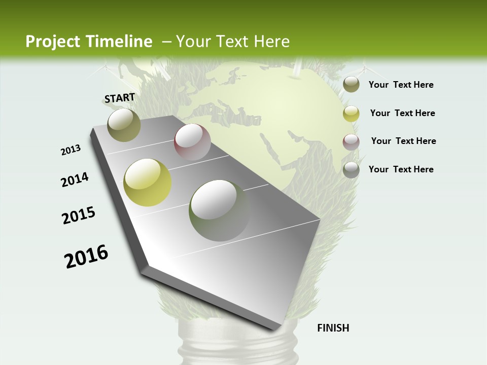 Aging Grandmother Finger PowerPoint Template