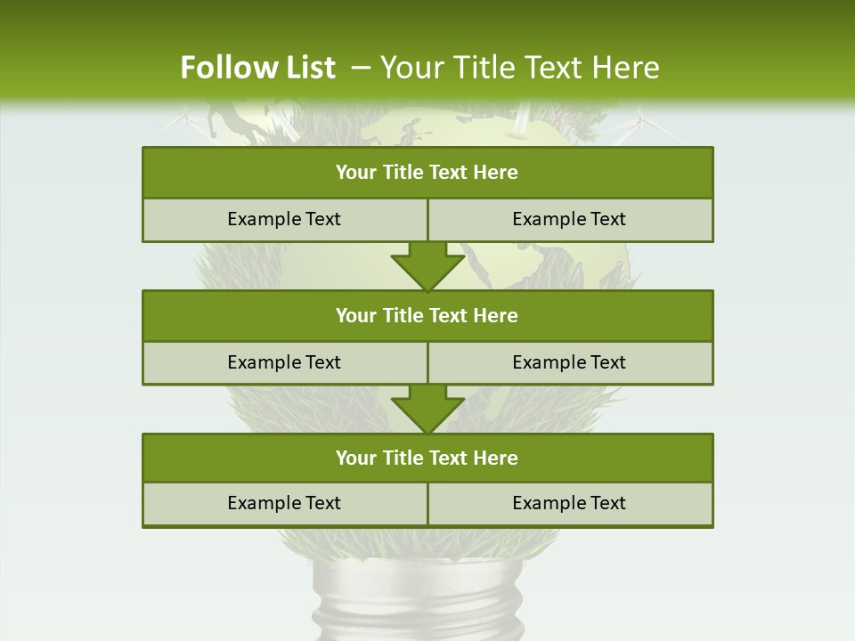Aging Grandmother Finger PowerPoint Template