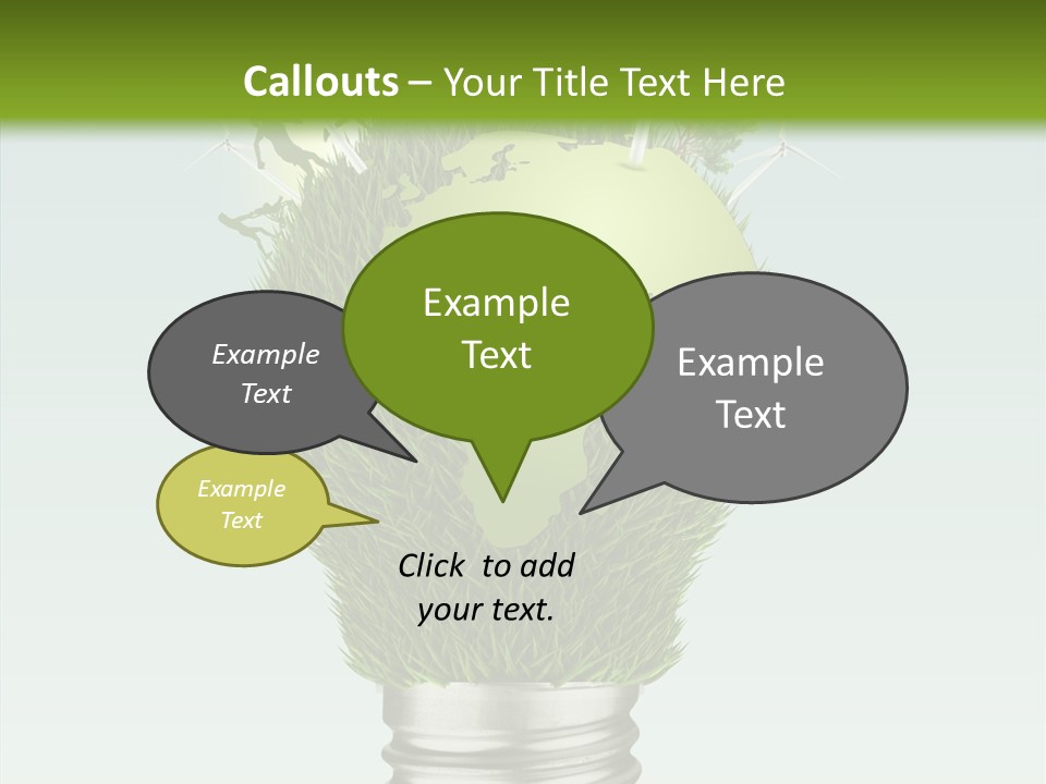 Aging Grandmother Finger PowerPoint Template