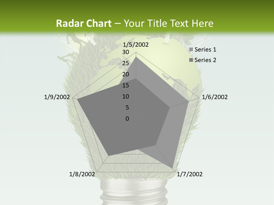 Aging Grandmother Finger PowerPoint Template