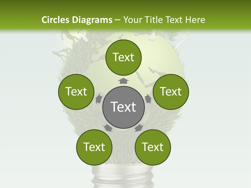 Aging Grandmother Finger PowerPoint Template