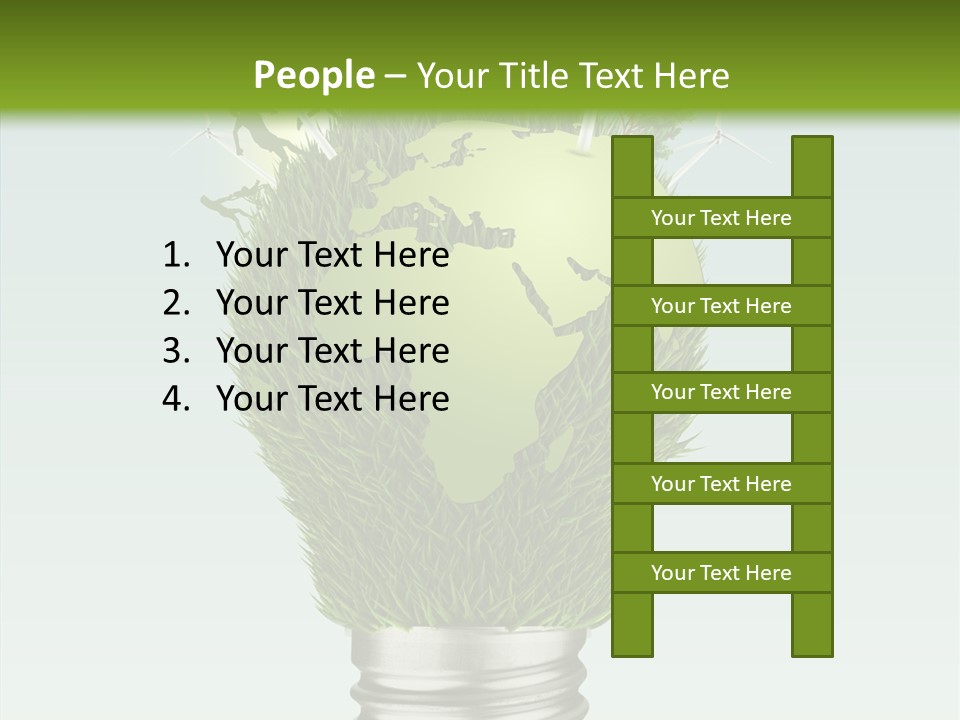 Aging Grandmother Finger PowerPoint Template