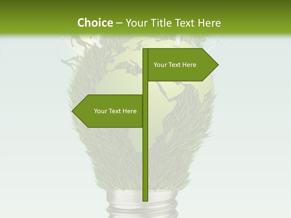 Aging Grandmother Finger PowerPoint Template