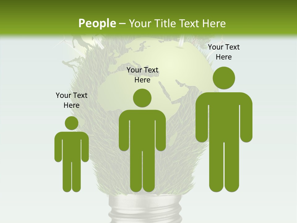 Aging Grandmother Finger PowerPoint Template