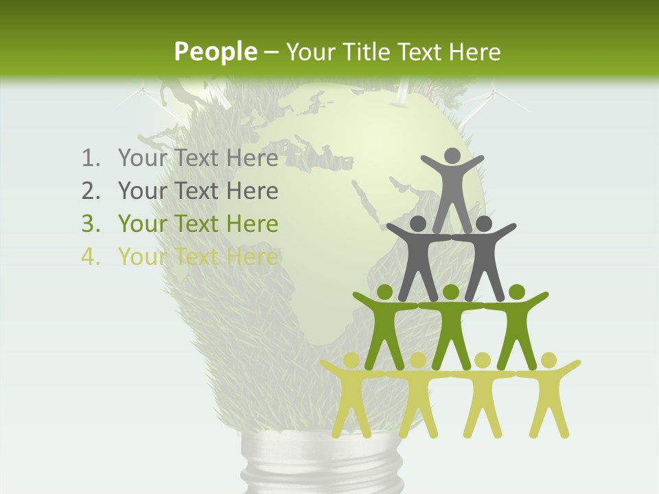 Aging Grandmother Finger PowerPoint Template