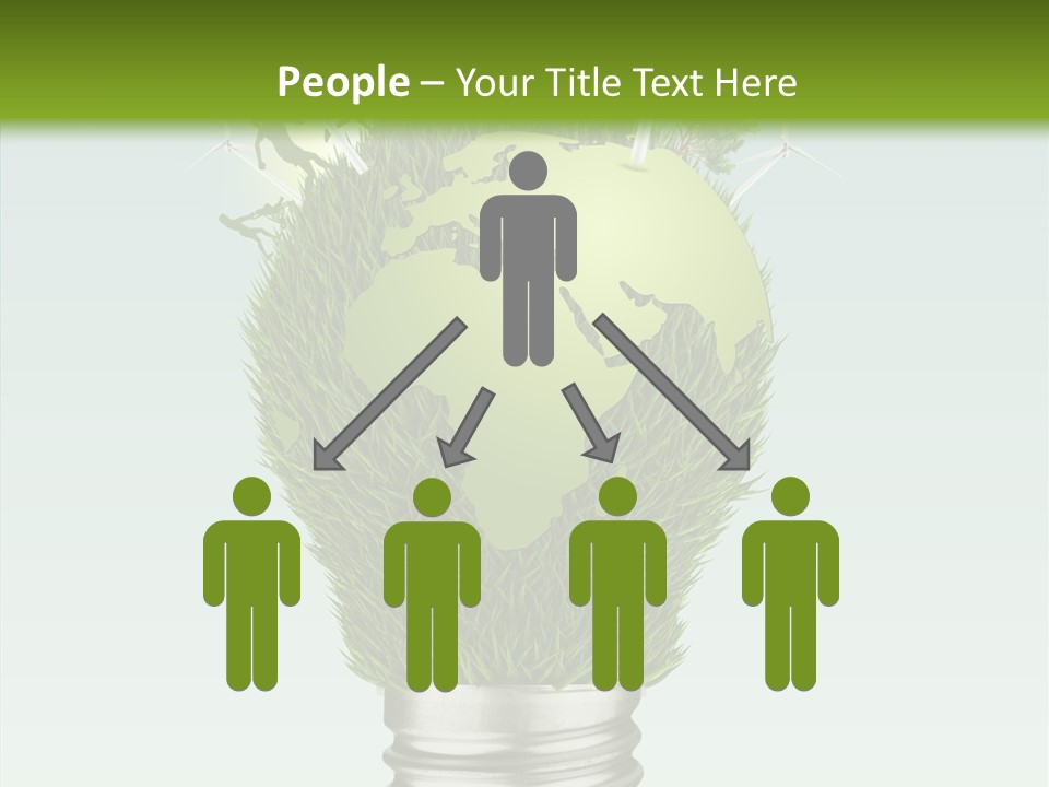 Aging Grandmother Finger PowerPoint Template