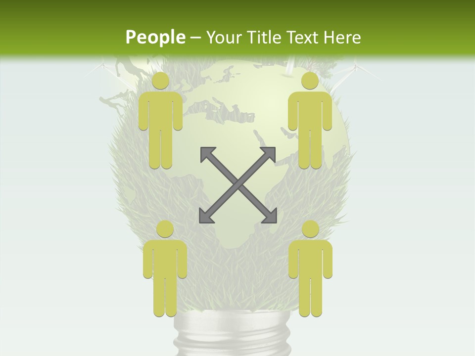 Aging Grandmother Finger PowerPoint Template