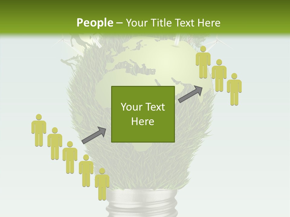 Aging Grandmother Finger PowerPoint Template