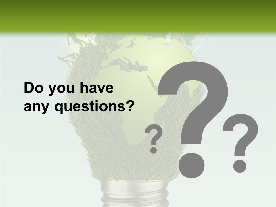 Aging Grandmother Finger PowerPoint Template