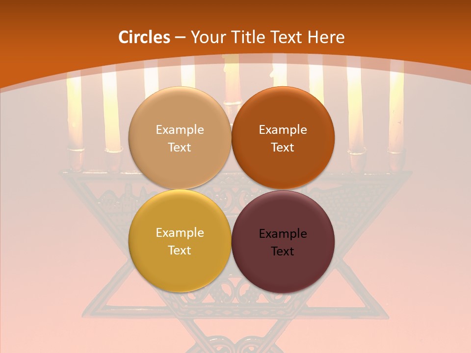 Togetherness Holding Hands Elder PowerPoint Template