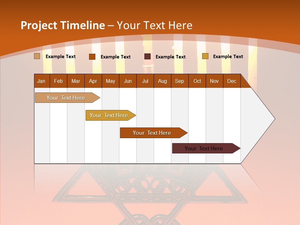 Togetherness Holding Hands Elder PowerPoint Template