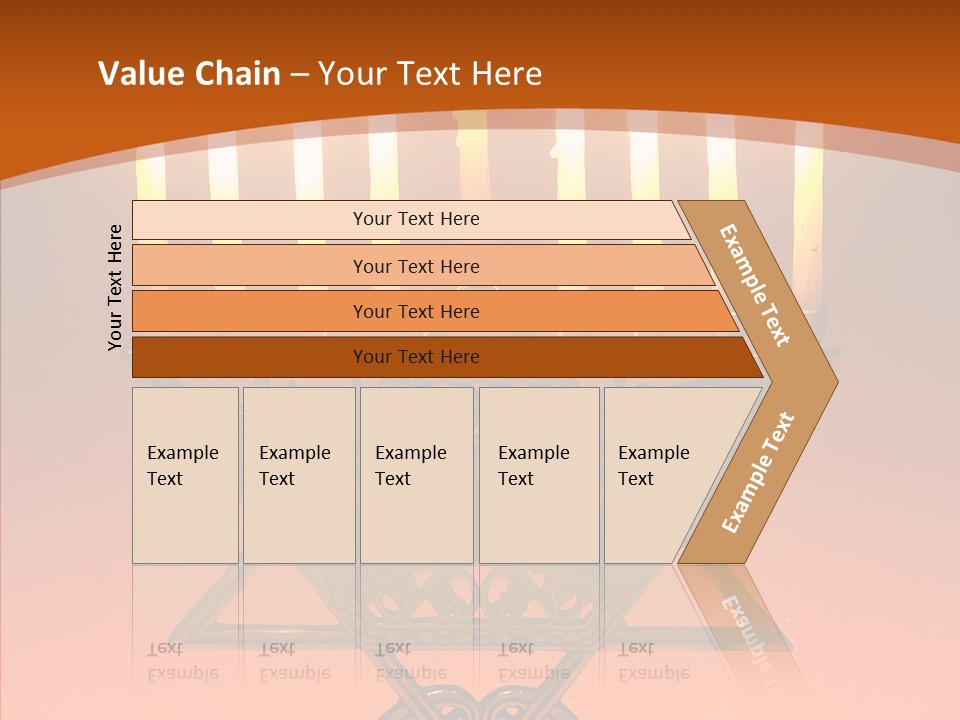Togetherness Holding Hands Elder PowerPoint Template