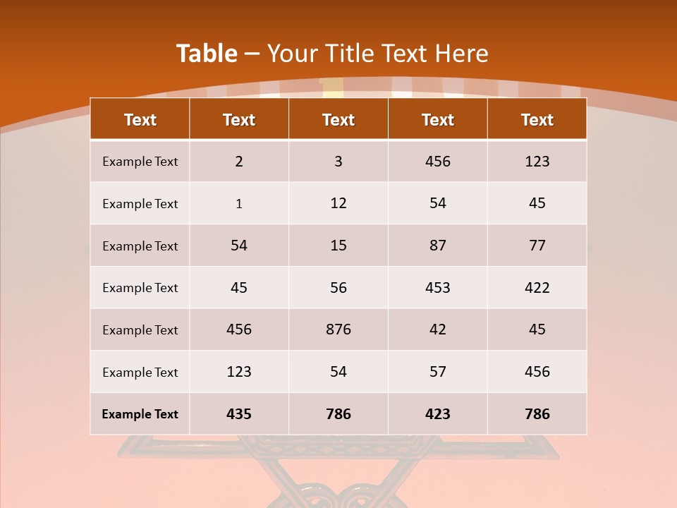 Togetherness Holding Hands Elder PowerPoint Template