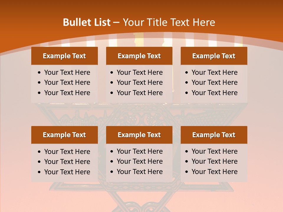 Togetherness Holding Hands Elder PowerPoint Template
