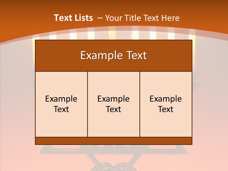 Togetherness Holding Hands Elder PowerPoint Template