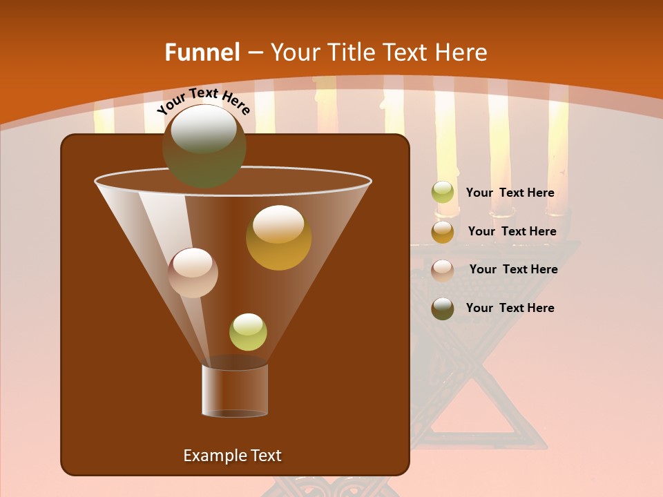 Togetherness Holding Hands Elder PowerPoint Template