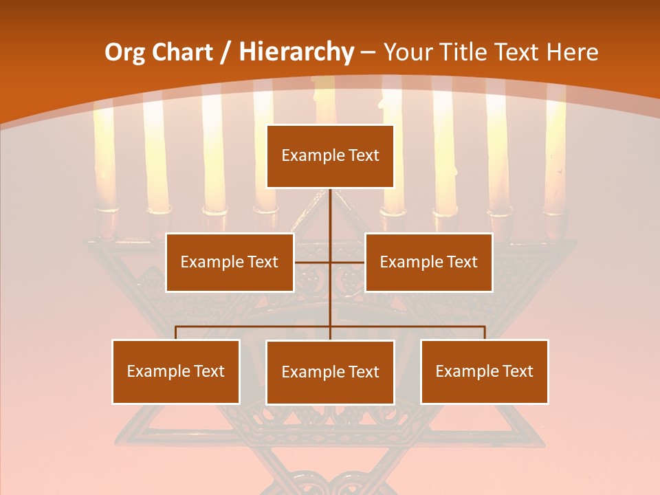 Togetherness Holding Hands Elder PowerPoint Template