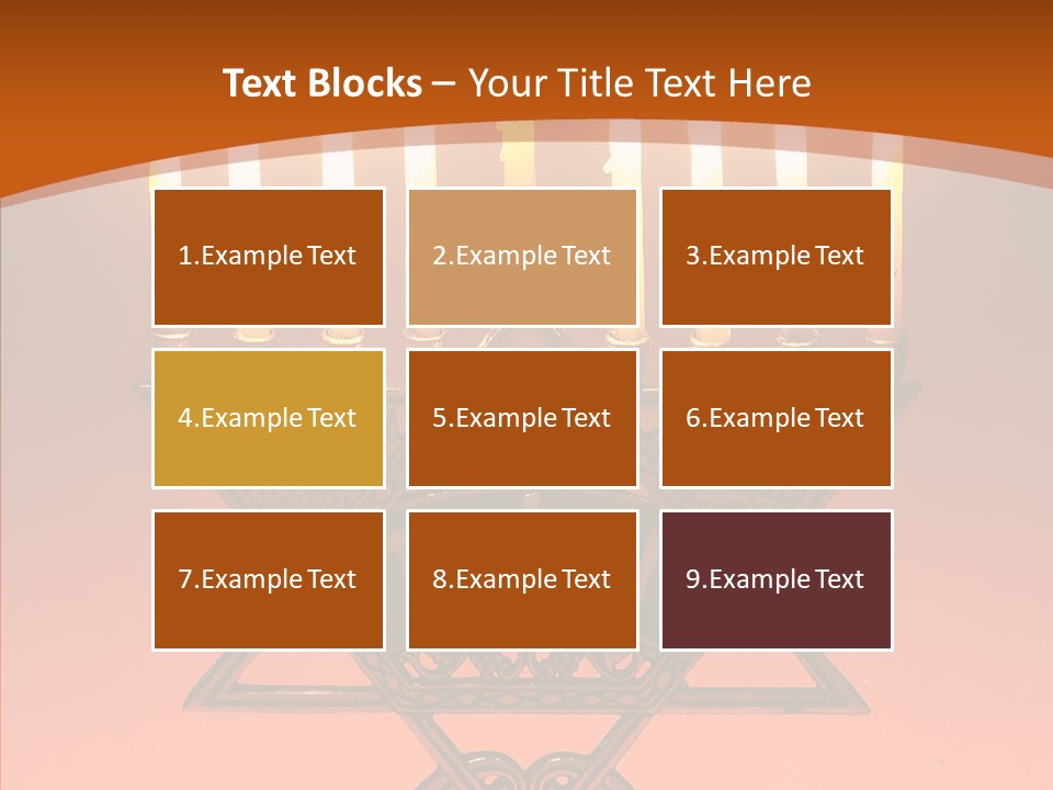 Togetherness Holding Hands Elder PowerPoint Template