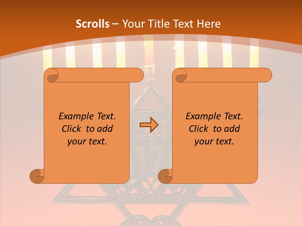 Togetherness Holding Hands Elder PowerPoint Template