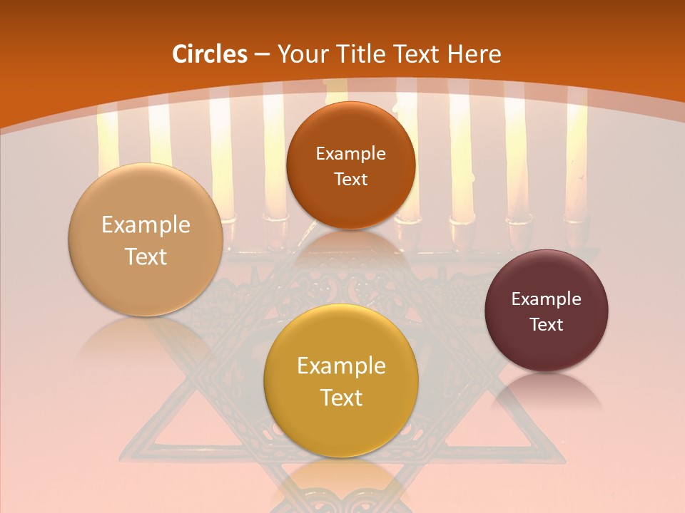 Togetherness Holding Hands Elder PowerPoint Template