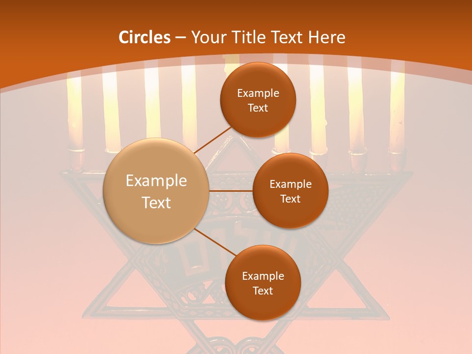 Togetherness Holding Hands Elder PowerPoint Template