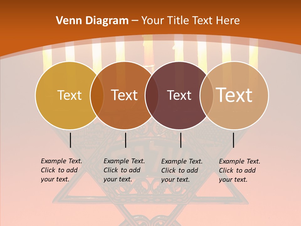 Togetherness Holding Hands Elder PowerPoint Template