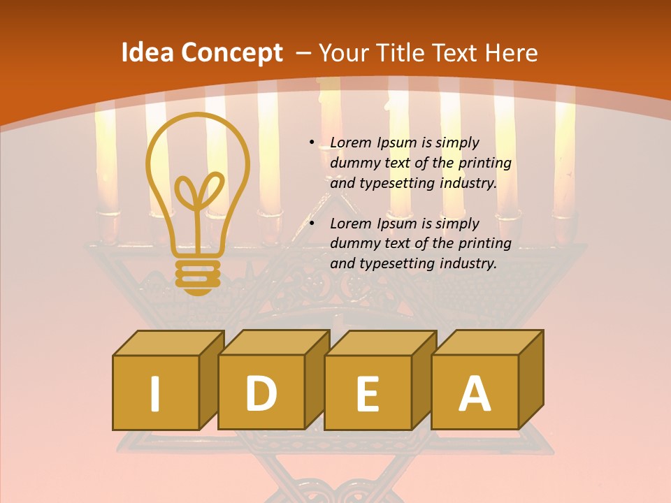 Togetherness Holding Hands Elder PowerPoint Template