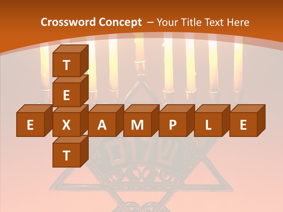 Togetherness Holding Hands Elder PowerPoint Template