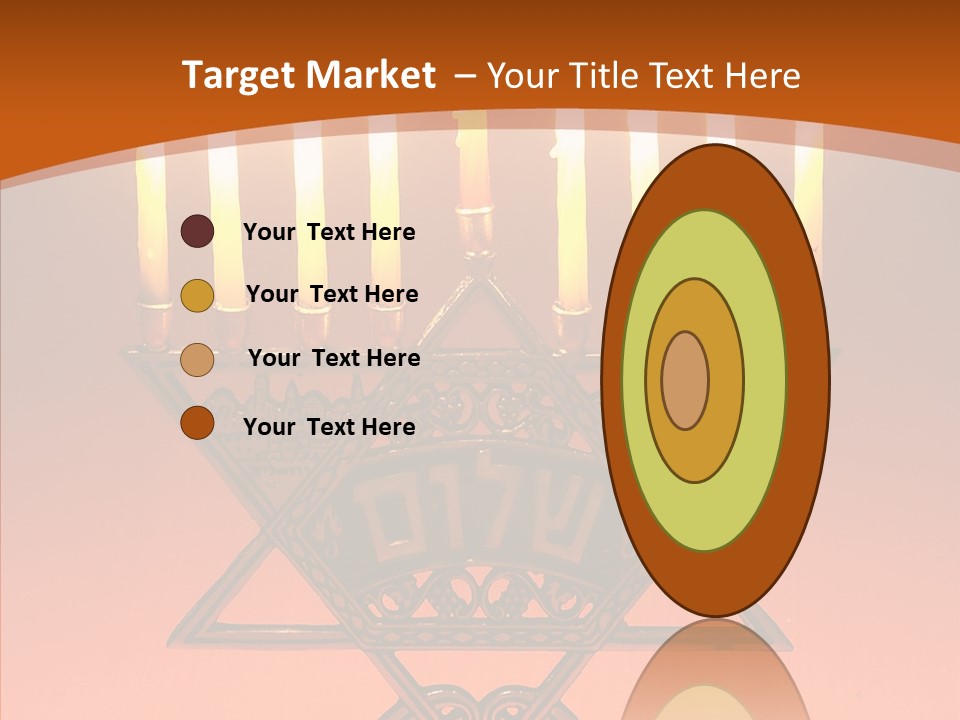 Togetherness Holding Hands Elder PowerPoint Template