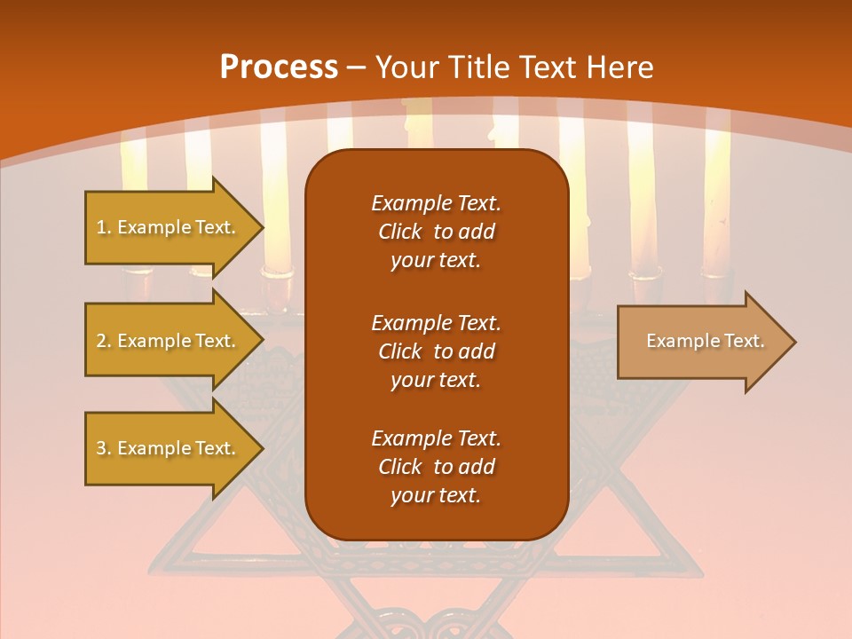 Togetherness Holding Hands Elder PowerPoint Template