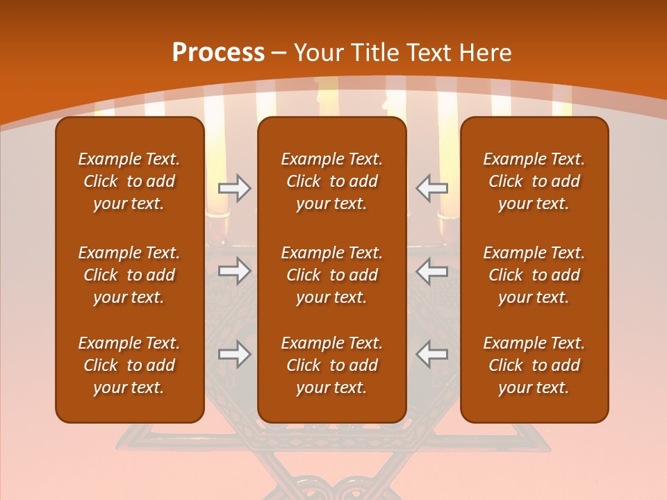 Togetherness Holding Hands Elder PowerPoint Template