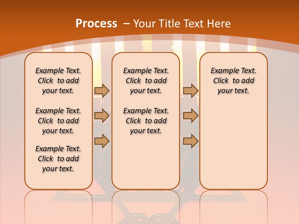 Togetherness Holding Hands Elder PowerPoint Template