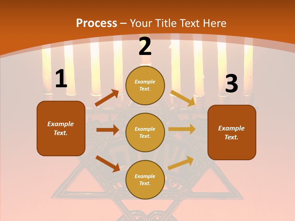 Togetherness Holding Hands Elder PowerPoint Template
