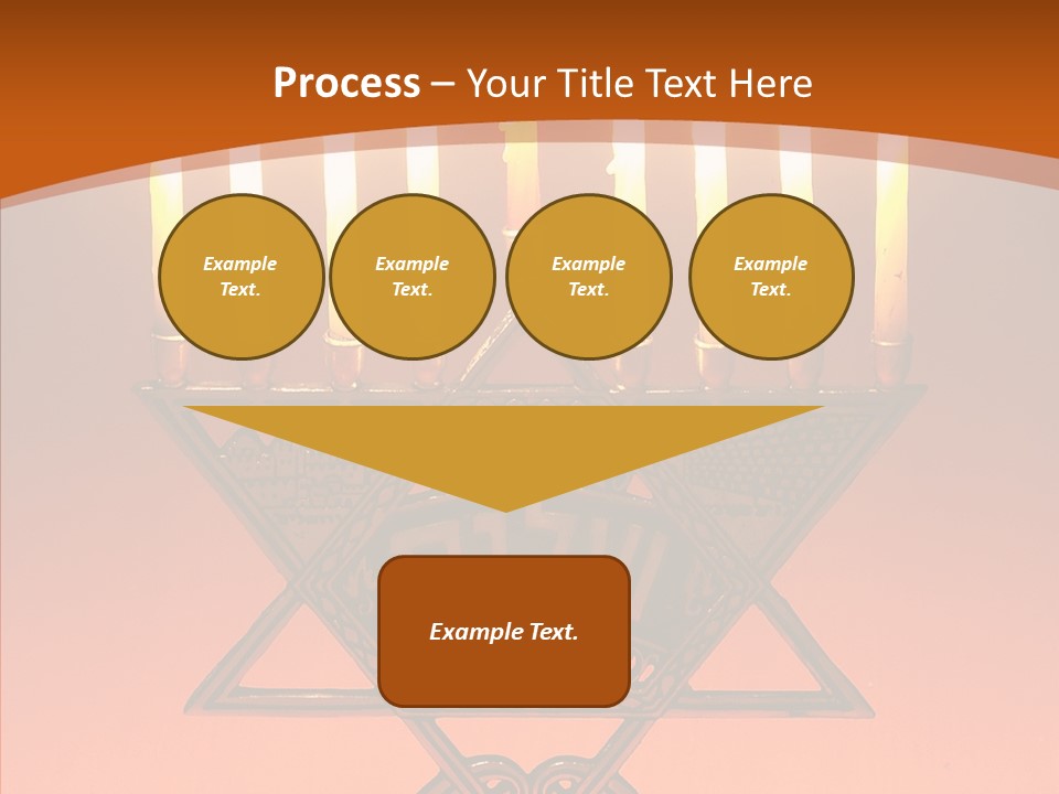 Togetherness Holding Hands Elder PowerPoint Template