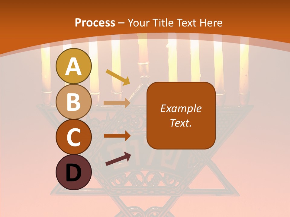 Togetherness Holding Hands Elder PowerPoint Template