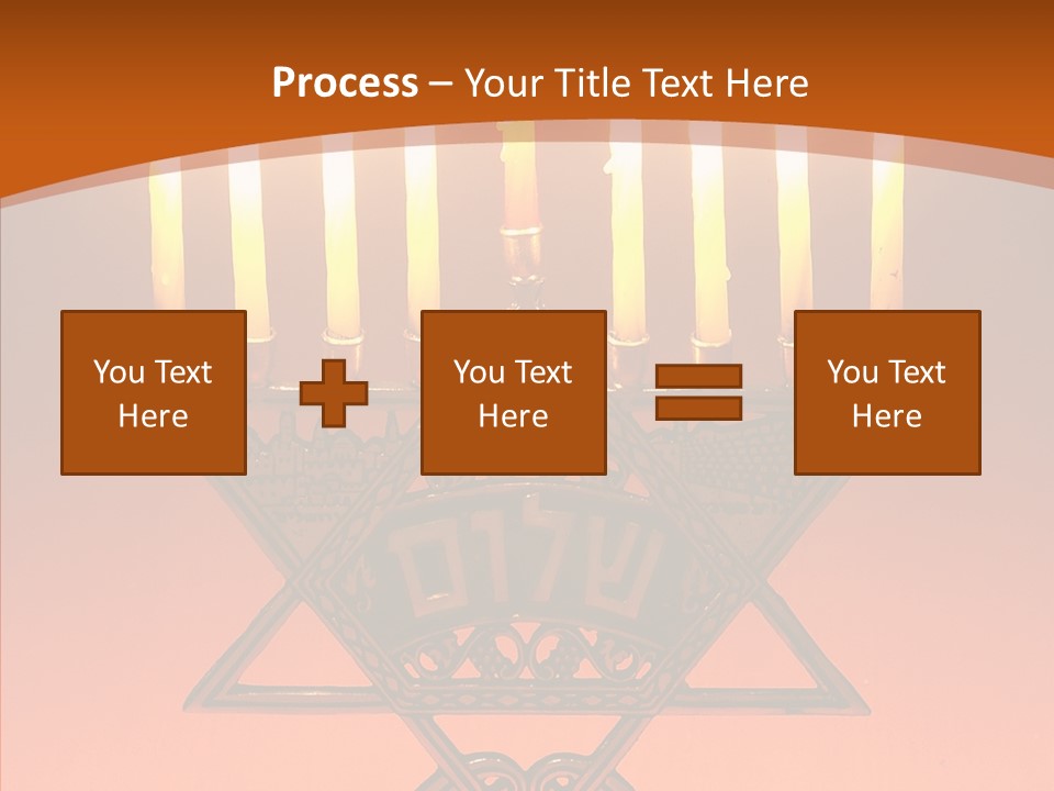 Togetherness Holding Hands Elder PowerPoint Template