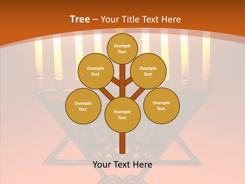 Togetherness Holding Hands Elder PowerPoint Template