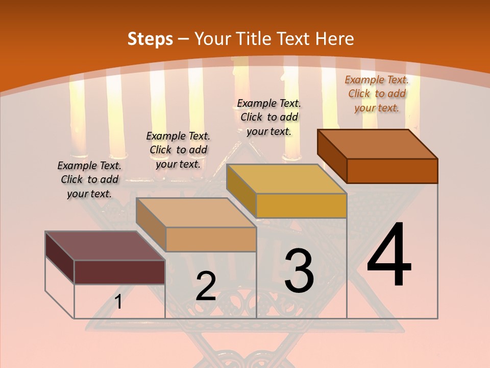 Togetherness Holding Hands Elder PowerPoint Template