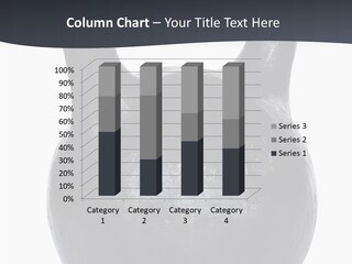 Helping Hand Touching Closeup PowerPoint Template