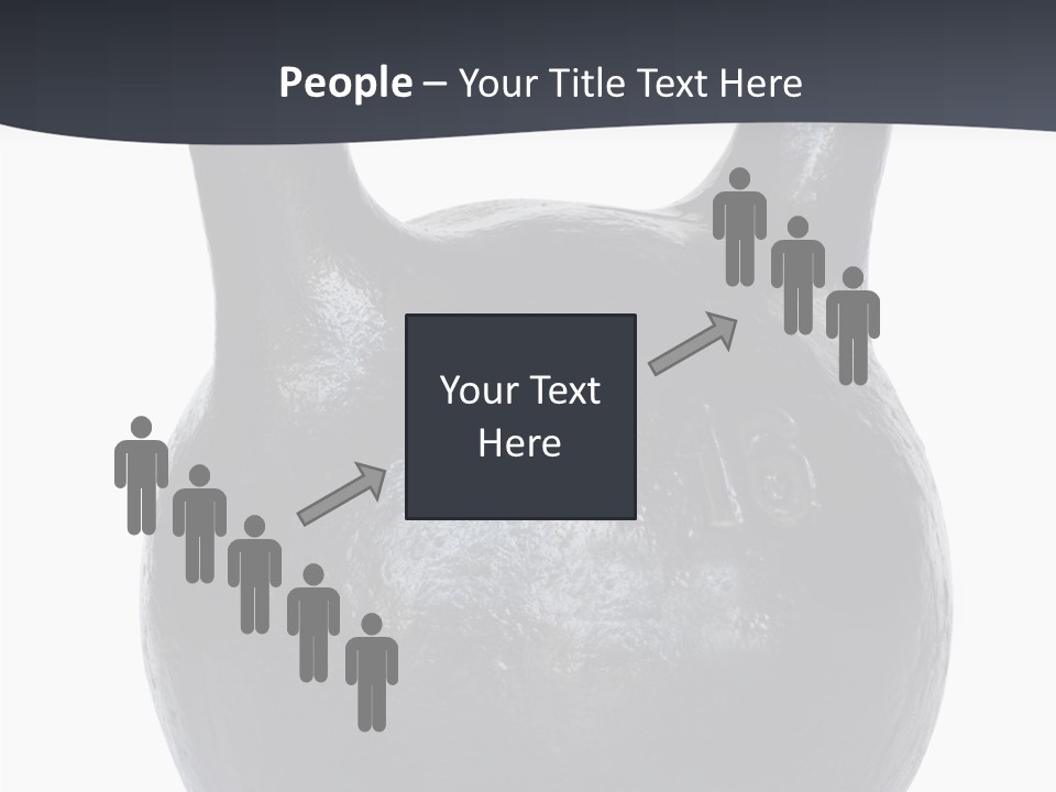 Helping Hand Touching Closeup PowerPoint Template