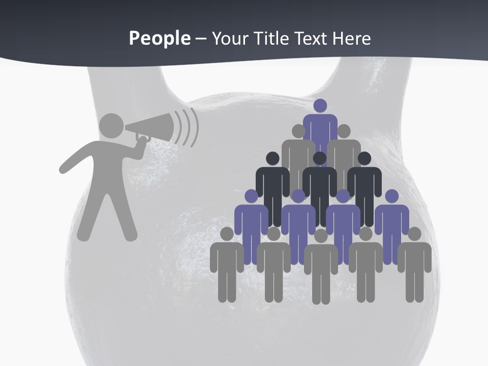 Helping Hand Touching Closeup PowerPoint Template