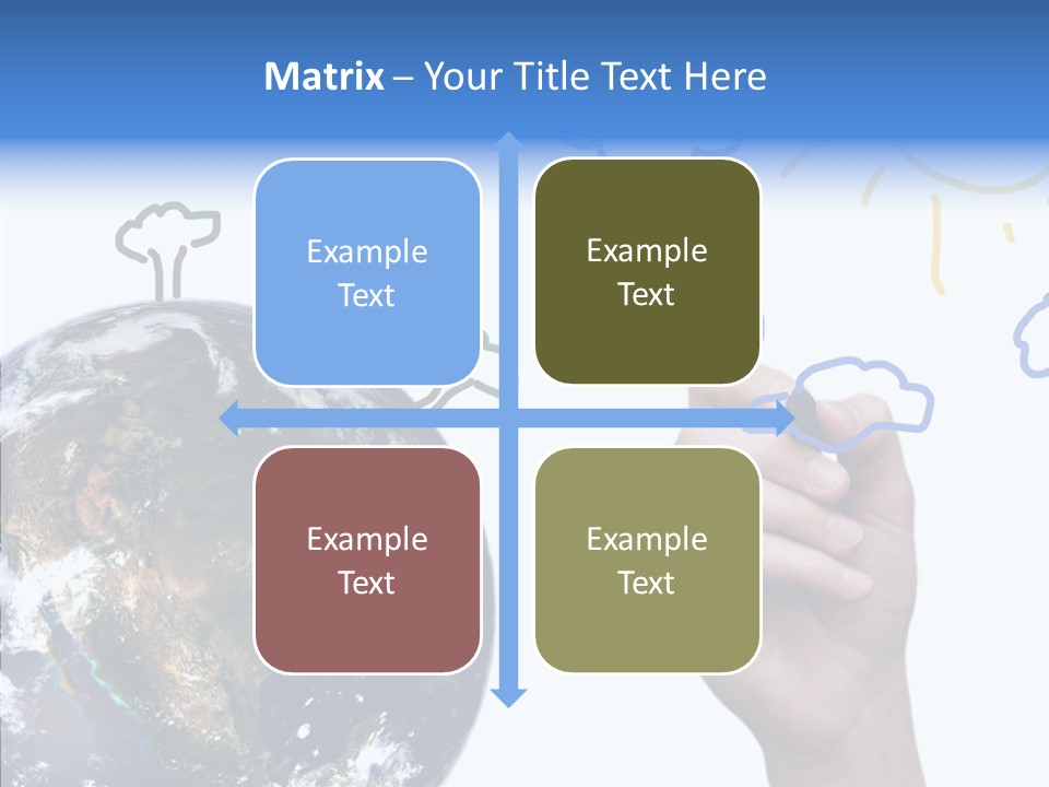 Togetherness Closeup Grandmother PowerPoint Template