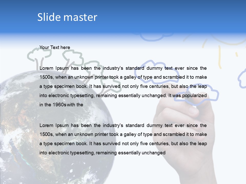 Togetherness Closeup Grandmother PowerPoint Template