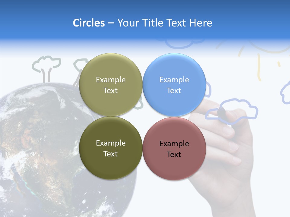 Togetherness Closeup Grandmother PowerPoint Template