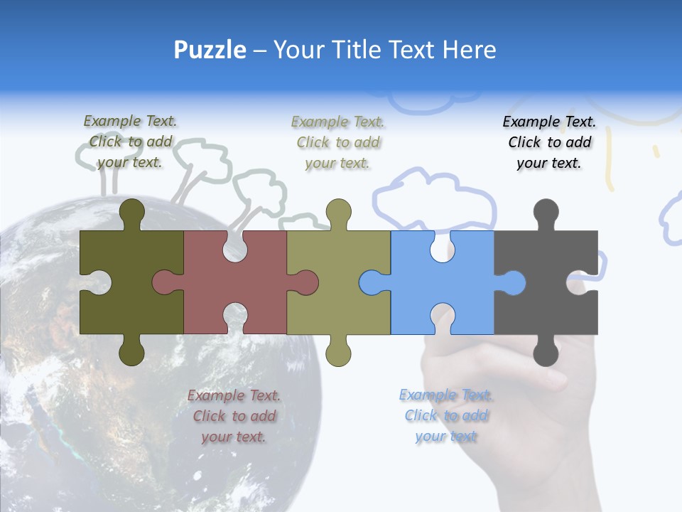 Togetherness Closeup Grandmother PowerPoint Template