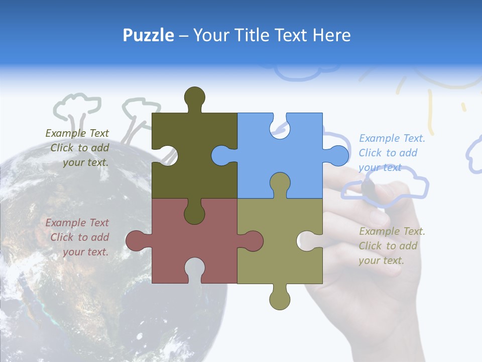 Togetherness Closeup Grandmother PowerPoint Template