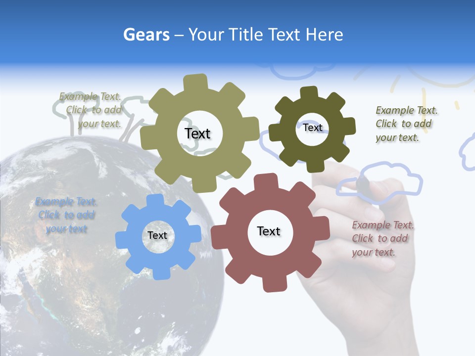 Togetherness Closeup Grandmother PowerPoint Template