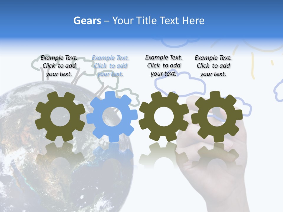 Togetherness Closeup Grandmother PowerPoint Template