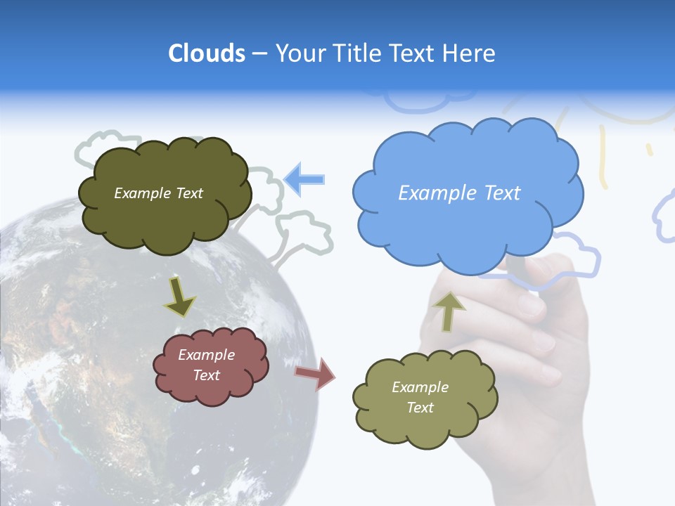 Togetherness Closeup Grandmother PowerPoint Template