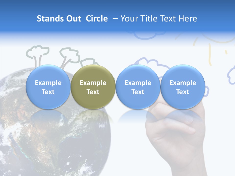 Togetherness Closeup Grandmother PowerPoint Template